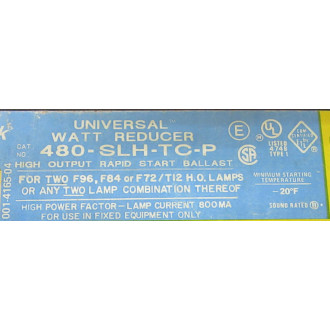 Magnetek 480-SLH-TC-P Ballast 480SLHTCP