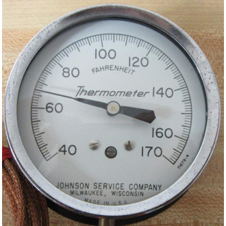 Johnson Service Company T-2100-16 Temperature Gauge T210016