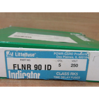 Littelfuse FLNR 90 ID Indicator Time Delay Fuse FLNR90ID (Pack of 5)