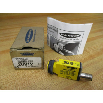 Banner SM312CVGQD DC Mini-Beam Sensor 26912