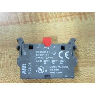 ABB MCB-01 Block MCB01 1SFA611610R1010 (Pack of 10)