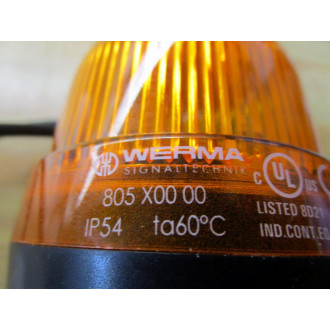 Werma 805 X00 00 Signaling Light 805X0000 - Used