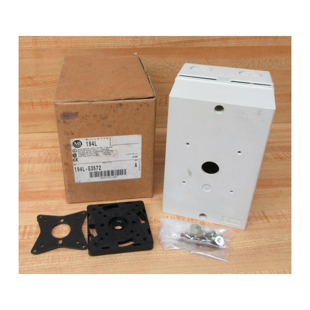 Allen Bradley 194L-G3572 Enclosure 194LG3572 W 194L-HE6