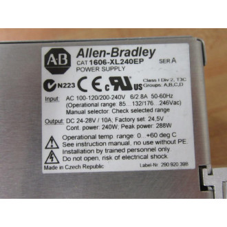 Allen Bradley 1606-XL240EP Power Supply 1606XL240EP - Used