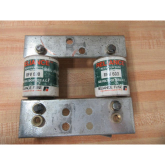 Reliance RFV 600 Rectifier Fuse Tested (Pack of 2) - Used