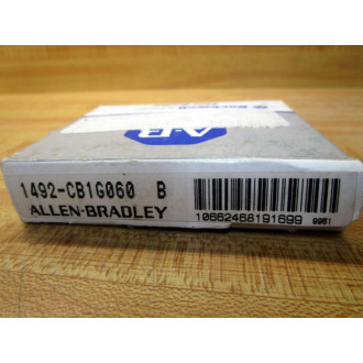 Allen Bradley 1492-CB1G060 Breaker 1492CB1G060 6A Ser. B