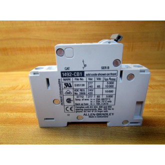 Allen Bradley 1492-CB1G060 Breaker 1492CB1G060 6A Ser. B