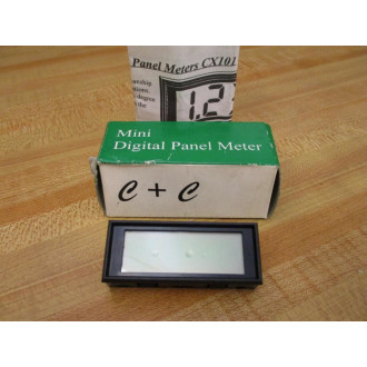 C+C CX101 Miniature LCD Digital Panel Meter