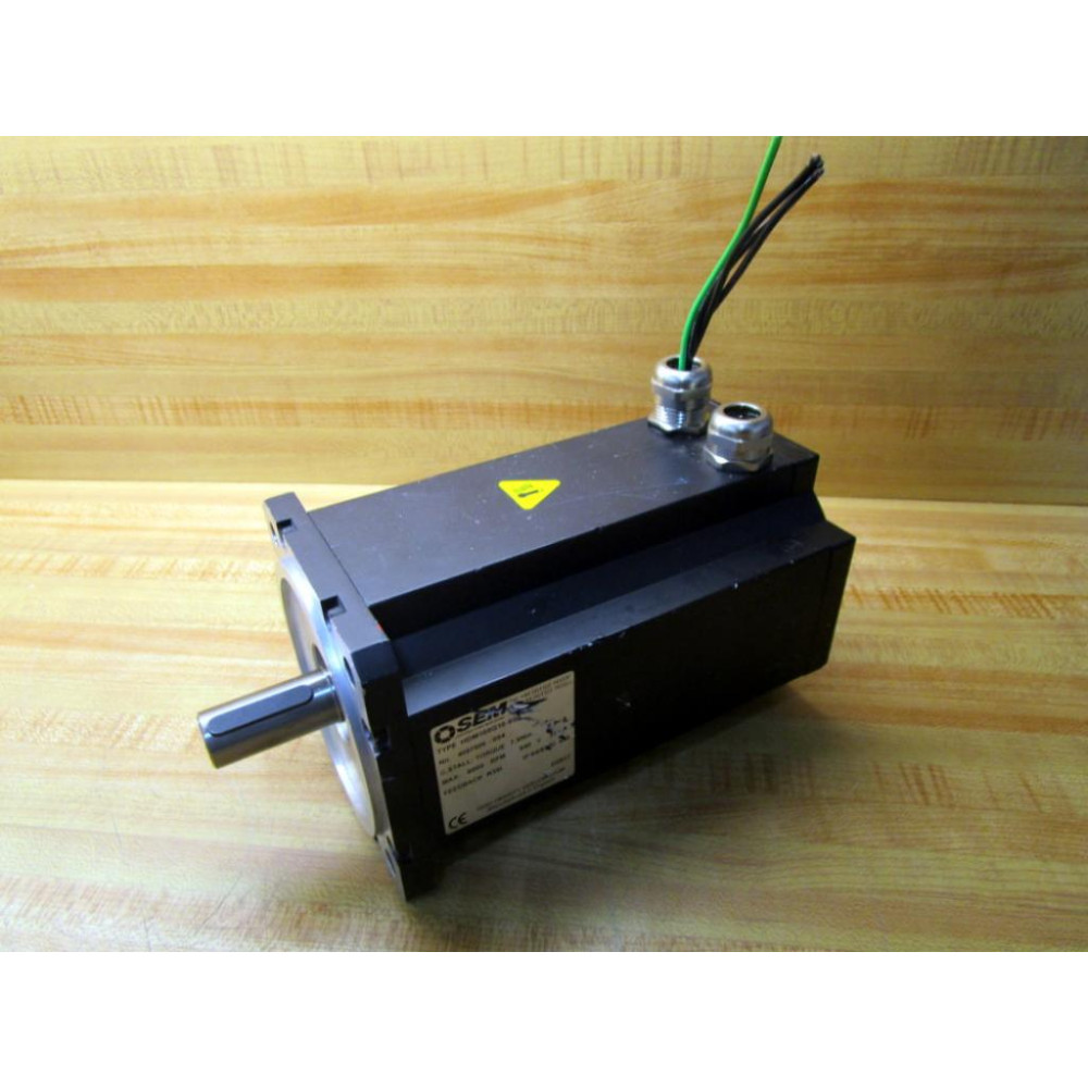 SEM HDM105G10-90S Servo Motor 4097506-054 6000 RPM - Used