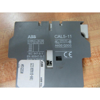 ABB CAL5-11 Auxiliary Contact CAL511 - New No Box