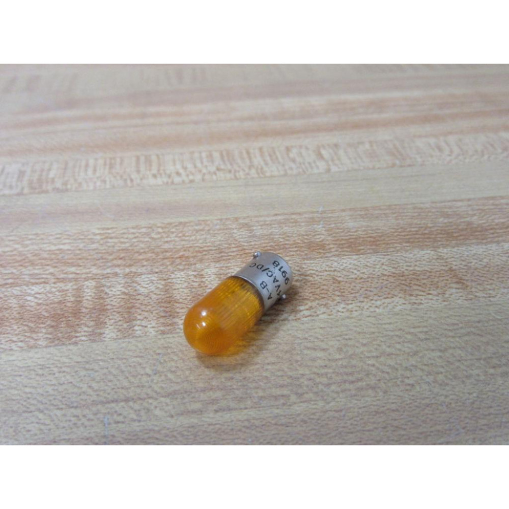 Allen Bradley 800T-N319A Amber Light Bulb 24VACDC - New No Box
