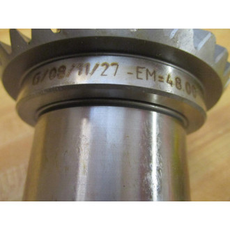 2-460-002602 Gear wKeyway 2460002602 G081127-EM - Used