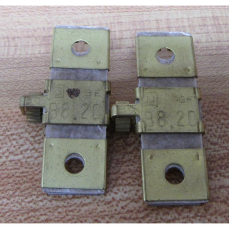 Square D B8.2 Overload Relay Heater Element B82 (Pack of 2) - New No Box