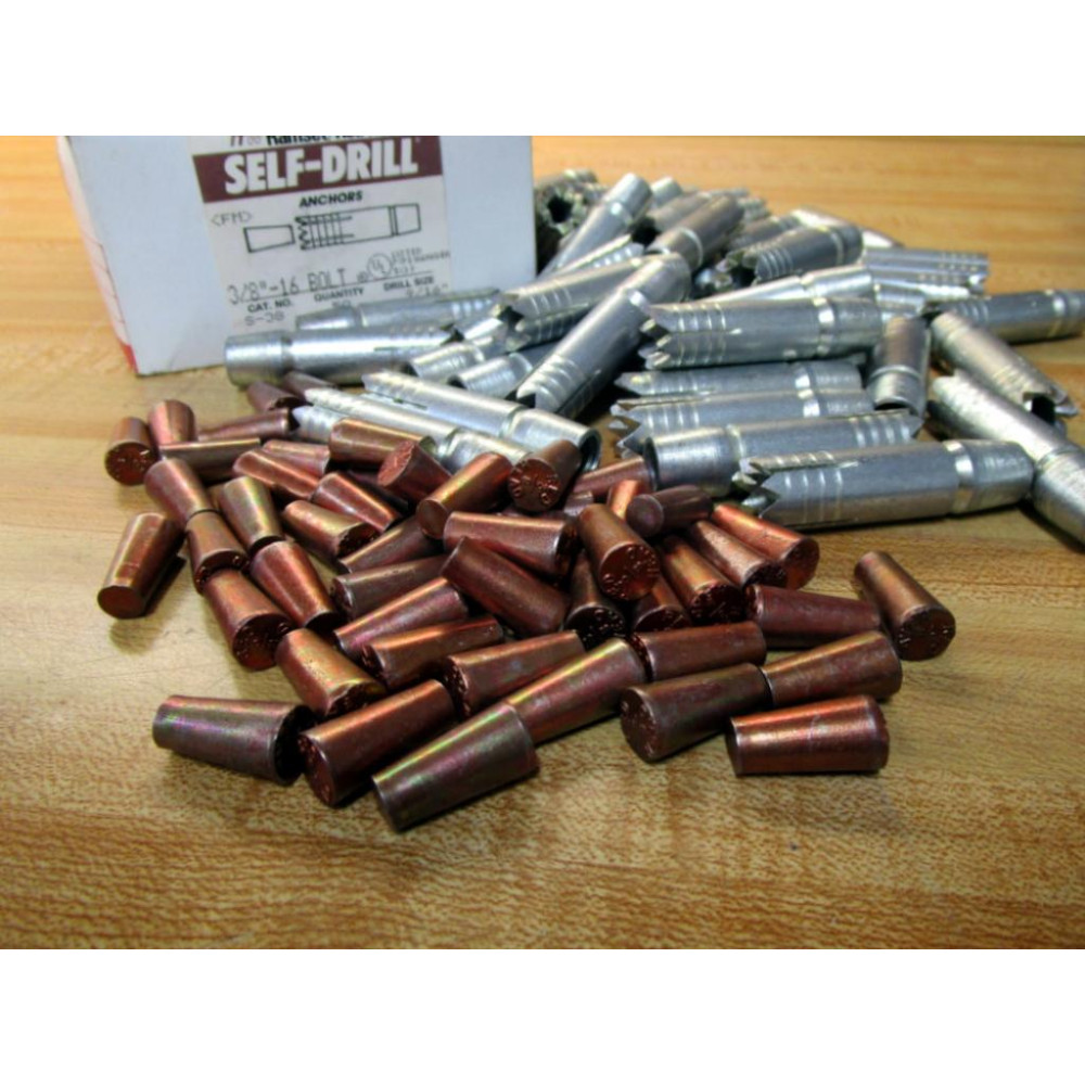 Red Head S-38 Concrete Anchors S38 (Pack of 50) Red Head S-38 Concrete Anchors S38 (Pack of 50)