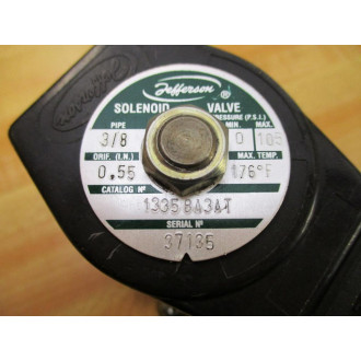 Jefferson 1335BA3AT Solenoid Valve MF25C092U - New No Box