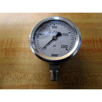 Wika 9833493 Gauge 233.53 2.5"