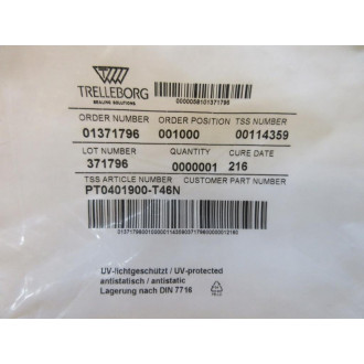 Trelleborg PT0401900-T46N Seal Kit PT0401900T46N (Pack of 12)