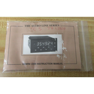 Red Lion Controls GEM33060 Batch Counter GEM3300 - New No Box