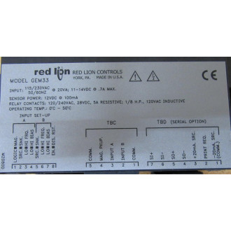Red Lion Controls GEM33060 Batch Counter GEM3300 - New No Box