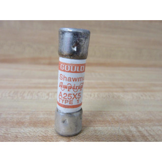 Gould Shawmut Ferraz Trionic A25X5 Amp-Trap Fuse A25X5-1 (Pack of 10)