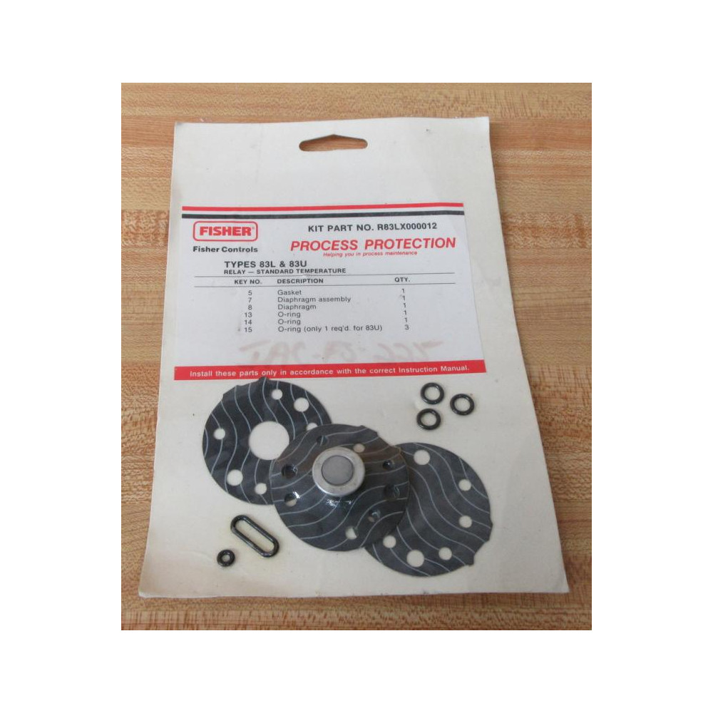 Fisher Controls R83LX000012 Service Kit