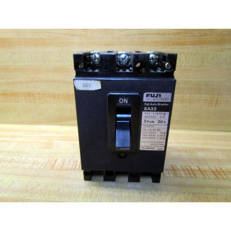 Fuji Electric SA33 Circuit Breaker - Used