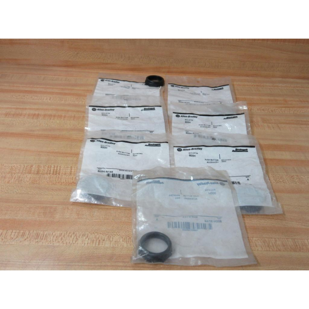 Allen Bradley 800H-N144 Mounting Ring 800HN144 (Pack of 7)