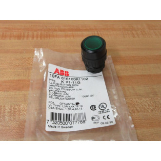 ABB KP1-11G Green Button 1SFA 616100R1102 (Pack of 3)