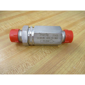 Snap-Tite S6C8M-M5 Snap-Tite Soft Seat In-Line Check Valve S6C8MM5 - New No Box