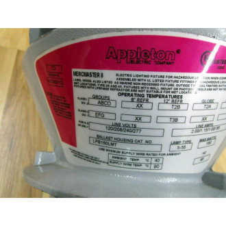 Appleton Electric LPB150LMT Light Fixture Ballast - Used
