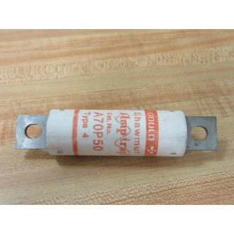 Gould Shawmut Ferraz Trionic A70P50 Amp-Trap Fuse Tested - New No Box