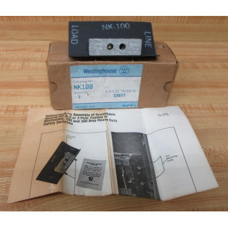 Westinghouse NK100 Neutral Assembly