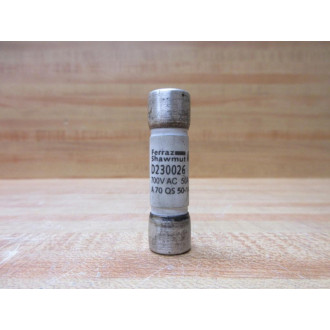 Gould Shawmut Ferraz D230026 Mersen Amp-Trap Fuse (Pack of 7) - Used