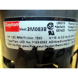 Dayton 3M083B Motor - Used