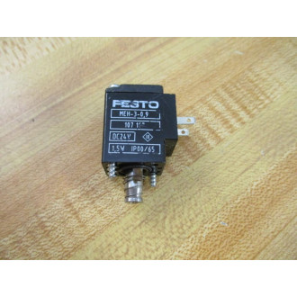 Festo MEH-3-0.9 Solenoid Actuated Valve MEH309 - Used