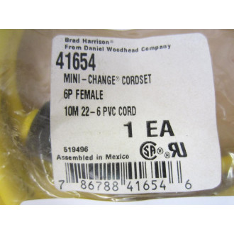 Woodhead Connectivity 111417-0243 Mini Change Cordset 41654