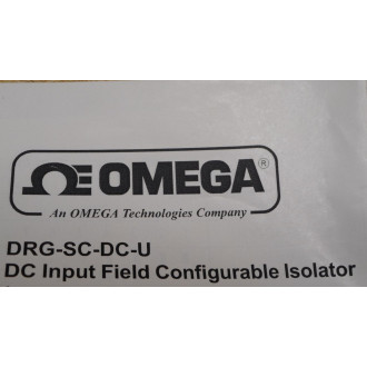 Omega DRG-SC-DC-U DC Input Field Configurable Isolator  DRGSCDCU