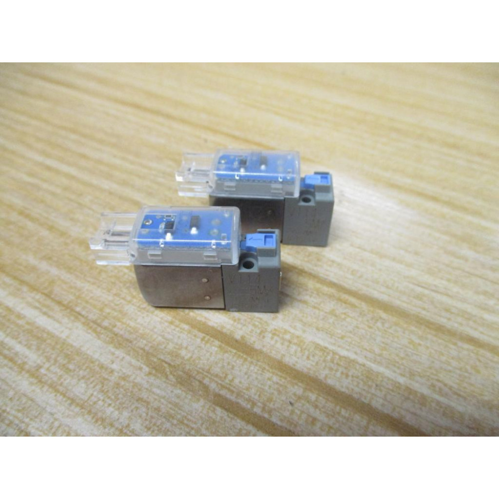 SMC V114-5MZ Solenoid Valve V1145MZ WO Wires (Pack of 2) - New No Box