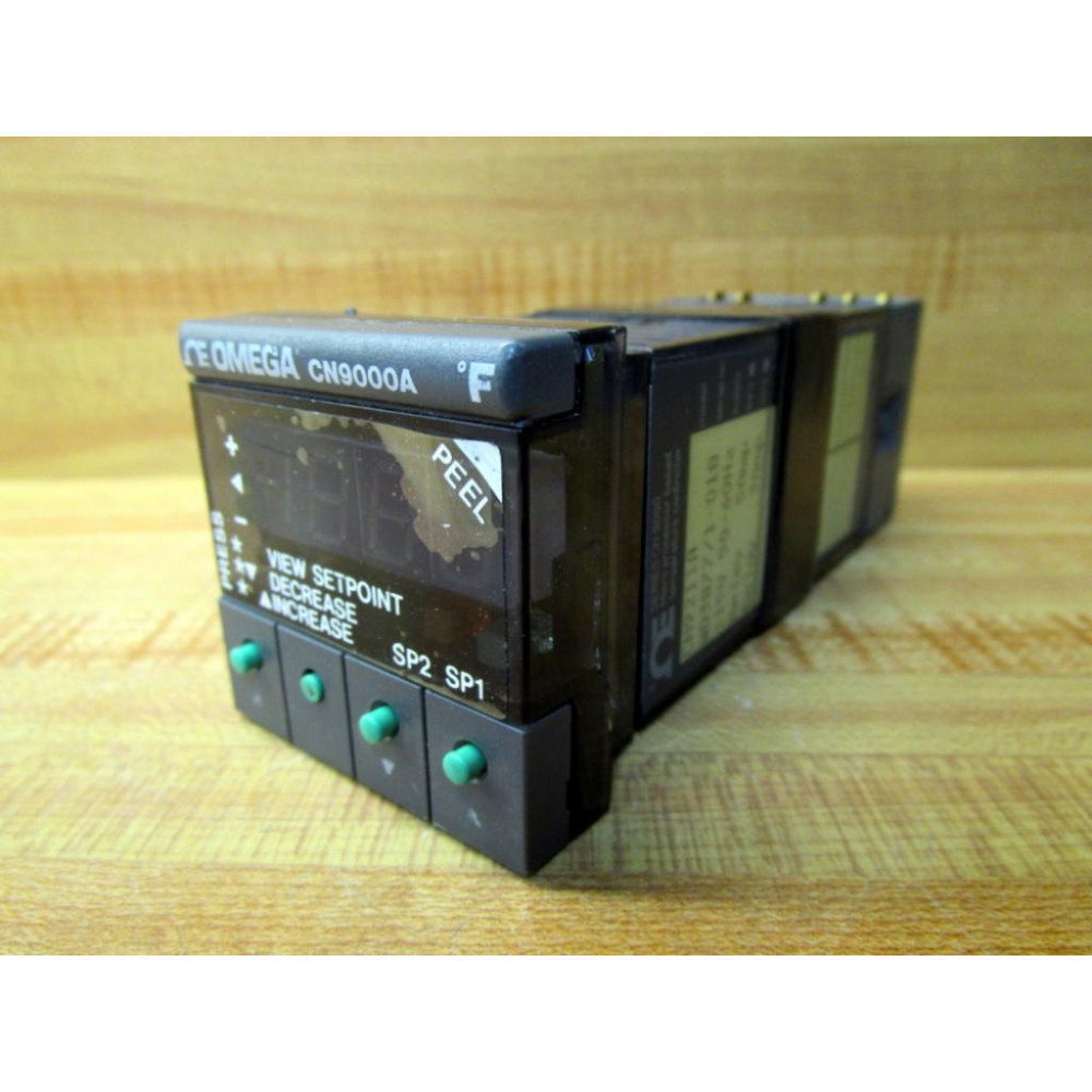 Omega CN9211A Temperature Control CN9000A Cracked Housing - Used Omega CN9211A Temperature Control CN9000A Cracked Housing - Used