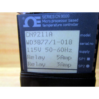 Omega CN9211A Temperature Control CN9000A Cracked Housing - Used