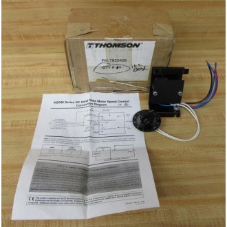 Thompson 7820406 Motor Speed Control