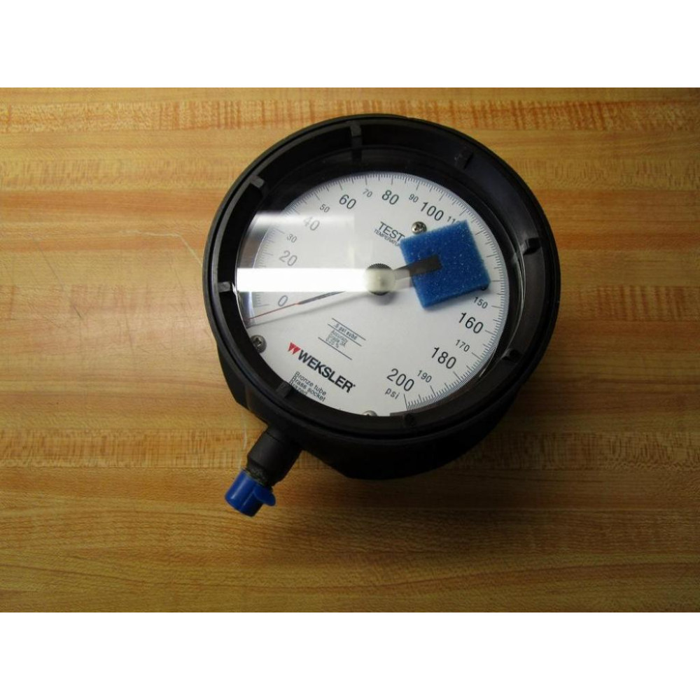 Weksler Gauge 0-200 psi - New No Box Weksler Gauge 0-200 psi - New No Box