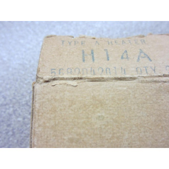 Cutler Hammer H14A Overload Thermal Type A Heater