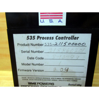 Powers 535-211500000 Digital Process Controller 535211500000 - Used