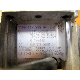 WISA 112.999.920.0 Air Pump - Used