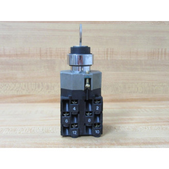 Telemecanique XBCD10612S11 Switch XBC D10612S11 12HP - Used