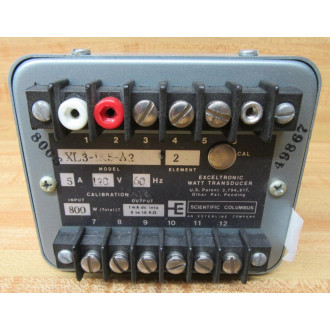 Scientific Columbus XL31K5A2 Watt Transducer