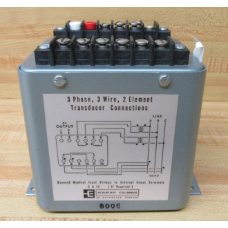 Scientific Columbus XL31K5A2 Watt Transducer