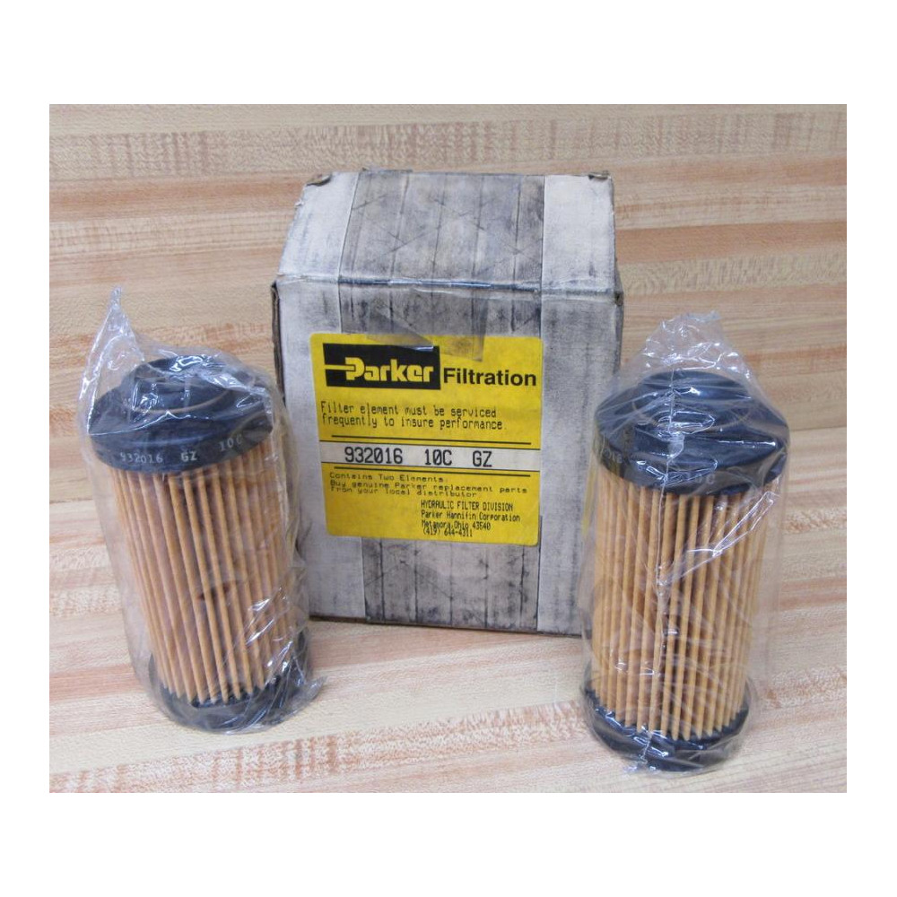 Parker 932016 Hydraulic Filter (Pack of 2) Parker 932016 Hydraulic Filter (Pack of 2)