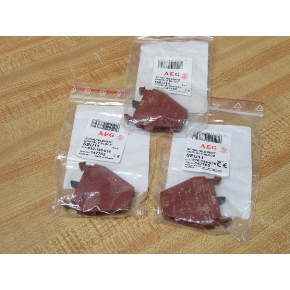 AEG SEU11 Contact Block 910-159-016 (Pack of 3)